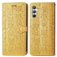 thumbnail image 2 of Funda Cartera FOXDOCK para Samsung Galaxy A56 5G , Flip PU con Relieve de Gatos y Perros, Tarjetero y Soporte, 2 of 6