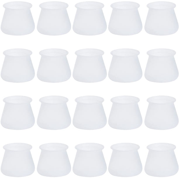 Protectores de suelo para patas de sillas, protectores de suelo de silicona para patas de sillas, protectores de suelo para patas de sillas para suelos de madera dura, protectores de suelo para patas JAMW Sencillez