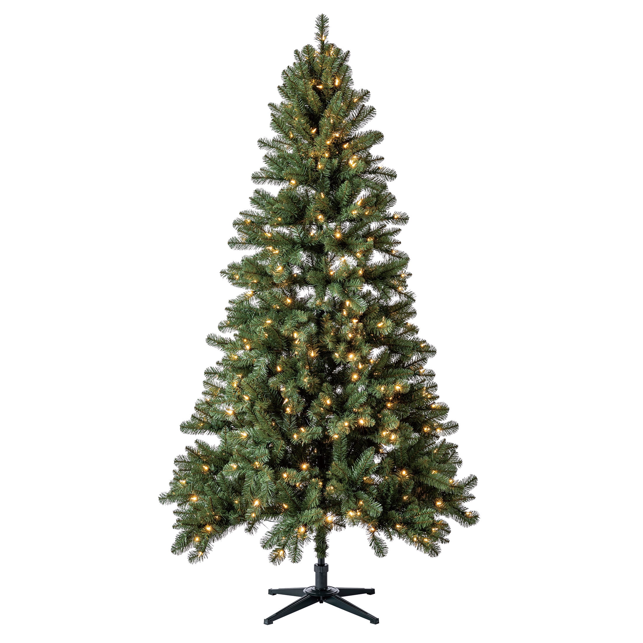 7.5' Pre-Lit Kennedy Fir Green Artificial Christmas Tree with