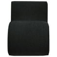 thumbnail image 2 of Zea Accent Side Chair, Curved, Modern Gray Boucle Upholstery, Metal, 2 of 2