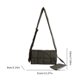 thumbnail image 2 of Bolso cruzado para mujeres bolso de algodón acolchado color sólido bolso de moda, 2 of 9