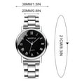 thumbnail image 3 of Men's Fashion Stainless Steel Watches Chronograph Wristwatches,Stainsteel Steel Watch, Usupdd 2025 Men's Fashion Stainless Steel Watches, 3 of 7