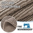 thumbnail image 4 of H.VERSAILTEX Plush Chenille 2 Cushion Loveseat Couch Cover, Anti Slip Thick Soft Washable Pet Friendly Sofa Slipcover, Durable Furniture Protector for Dogs Cats Kids, 35" x 62"(1 Pack), Taupe, 4 of 8