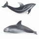thumbnail image 1 of Juego de figuras Dolphin Bottlenose and Spinner, de PVC, juguete para niños, x2, 1 of 3