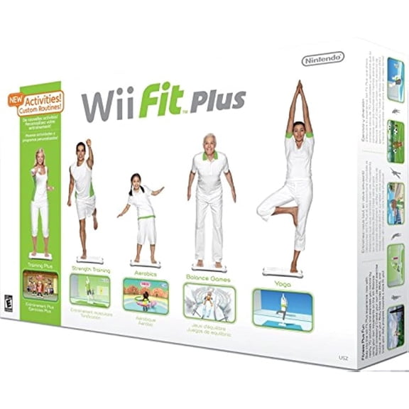 Restored Wii Fit Plus with Balance Board [Wii console sold separately] (Refurbished)