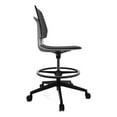 thumbnail image 2 of Safco Commute Extended Height  Office Chair Foot Rest Black, 2 of 3
