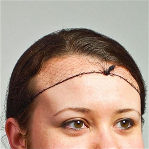 Royal Latex-free Hairnet 24in Lt Weight Black RPH144LTBKPK