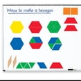 thumbnail image 2 of Bloques magnéticos con patrones gigantes de recursos de aprendizaje con 47 piezas, 2 of 2