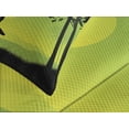 thumbnail image 4 of Ambesonne Nature Quilted Bedspread Set 3 Pcs, Sunset Sky in Forest, Queen Size, Green Black Yellow, 4 of 5