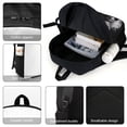 thumbnail image 4 of 5 Seconds of Summer 5Sos Backpack 17 Inch Shoulder Bag Sturdy Laptop Backpack Daypack for Men Women Travel School, 4 of 8