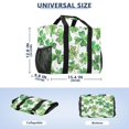 thumbnail image 3 of Large Hand-Held Storage Bag Kitchen Reusable Grocery Bags， Travel Tote Bags， Waterproof Tote，Laundry Bag，Beach Bag， Pool Bag Cartoon Four-leaf Clover, 3 of 8