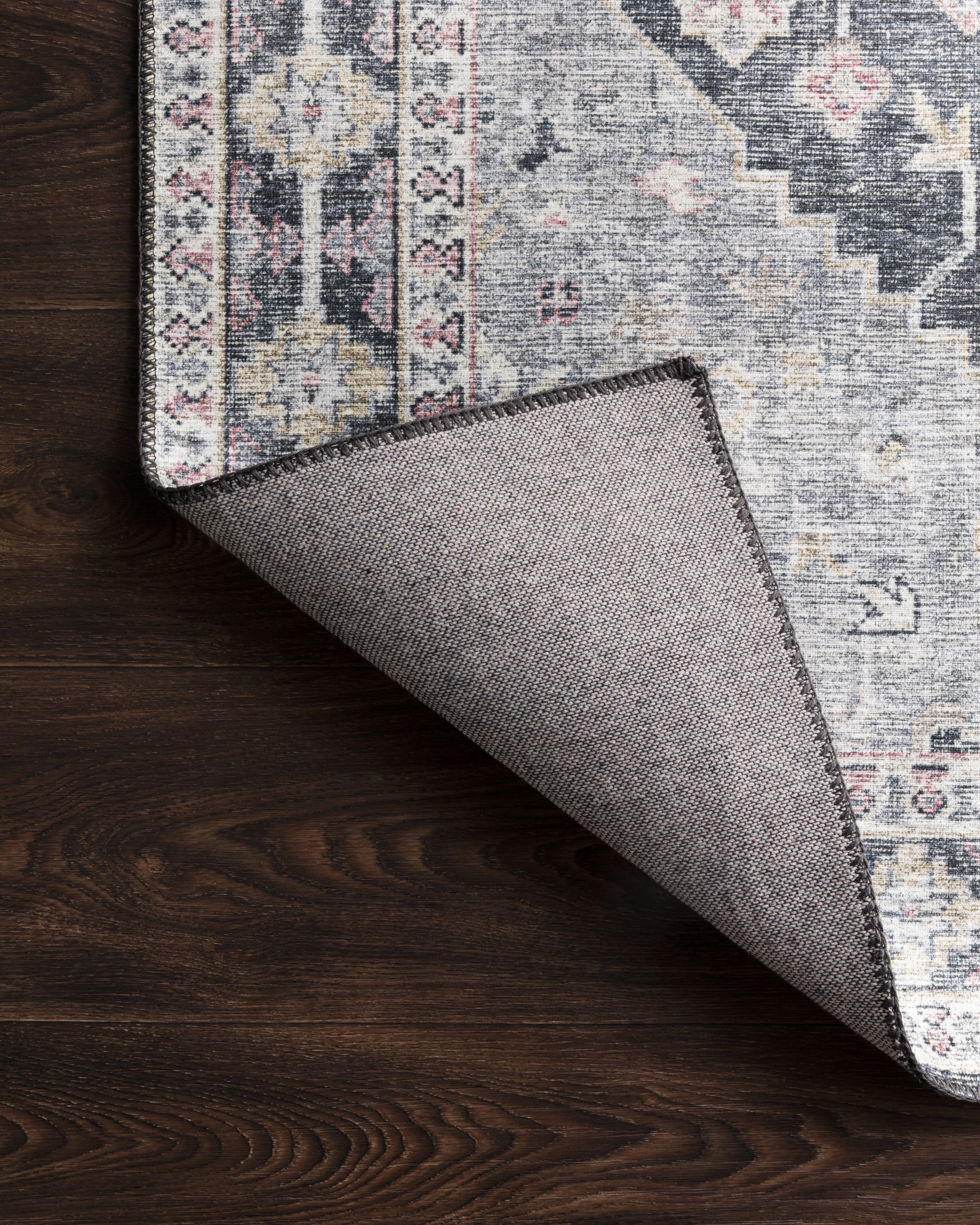 Loloi II Skye Oriental Charcoal / Multi Area Rug
