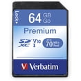 thumbnail image 1 of Tarjeta de memoria Verbatim Premium SDXC 64GB Class 10 UHS-I V10, 1 of 2