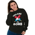 thumbnail image 3 of You Are Bomb Ice Pop Firecracker Sweatshirt for Men or Women Brisco Brands S, 3 of 5