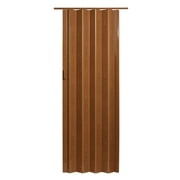 Homestyle Plaza Vinyl Folding Door fits 36wide x 80high Pecan