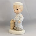 thumbnail image 2 of Precious Moments Figurine: 526568 Bless Those Who Serve Their Country (5.5") Navy, 2 of 3