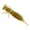 Brown, variant on 10Pcs Needle Tail Soft Fishing Lures, Dragonfly Shape Baits for Ultralight Fishing, Soft Plastic Worms for Bass and Panfish, Realistic Bait, Red