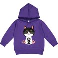thumbnail image 2 of Inktastic 2nd Birthday Cat 2 Year Old Girl Toddler Hoodie, 2 of 4