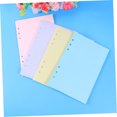 thumbnail image 3 of VERDANVERSE 4 Pcs Notebook With Dividers Assorted Color Paper For Students Writing, 3 of 8