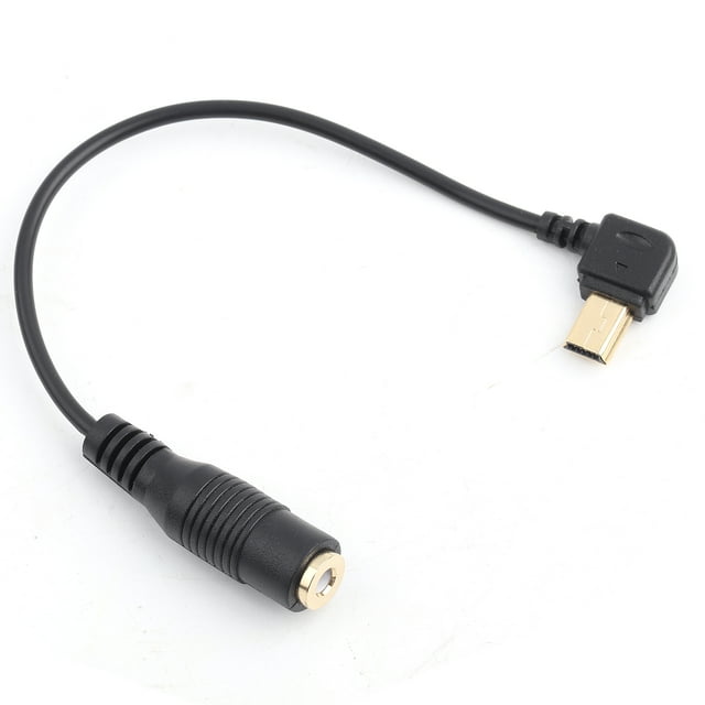 Câble de Transfert de Microphone, Adaptateur de Microphone 3.5mm Fil USB Adaptateur de Lien de Micro Câble Adaptateur de Microphone, pour Professionnels Héros 3