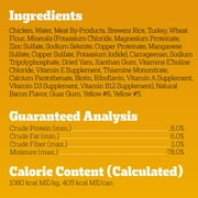 Pedigree Chopped Ground Dinner Turkey & Bacon Flavor Adult Soft Wet Dog Food, (12) 13.2 Oz Cans