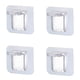 thumbnail image 1 of Wosthever Gancho autoadhesivo para baño y cocina, accesorio de almacenamiento transparente para interiores, soportes para ropa de alta Almacenamiento y organización del hogar Actualizado/7*7cm, 1 of 6