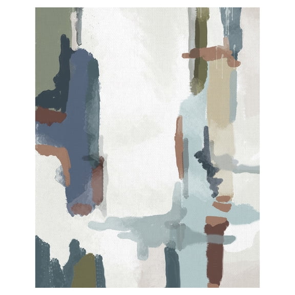 Masterpiece Art Gallery Deconstructed Landscape 1 Light Abstract by Jan Weiss Canvas Art Print