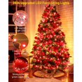 thumbnail image 5 of Guirnalda de luces navideñas KNONEW, 203 pies, 600 LED, impermeables, 5 of 5
