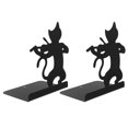 thumbnail image 1 of EeaseCA 1 Pair Cat Shape Book Holder Creative Bookend Book Organizer for Home Office, 1 of 8