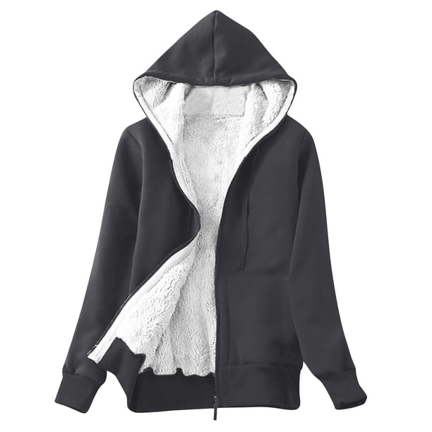 Puntoco moda mujer manga larga frente abierto ropa de abrigo suelta blusa sólida abrigo tops blusa con bolsillos Puntoco Puntoco-1690