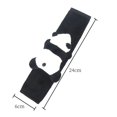 thumbnail image 4 of 1pc Cute Cartoon Panda Car Gear Shift Cover Soft Plush Auto Shifter Hand Brake Case Toy Bear Car Accessories Interior Decoration, 4 of 10
