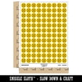 thumbnail image 2 of Baseball Softball 200+ Round Stickers - Yellow - Gloss Finish - 0.50" Size, 2 of 3