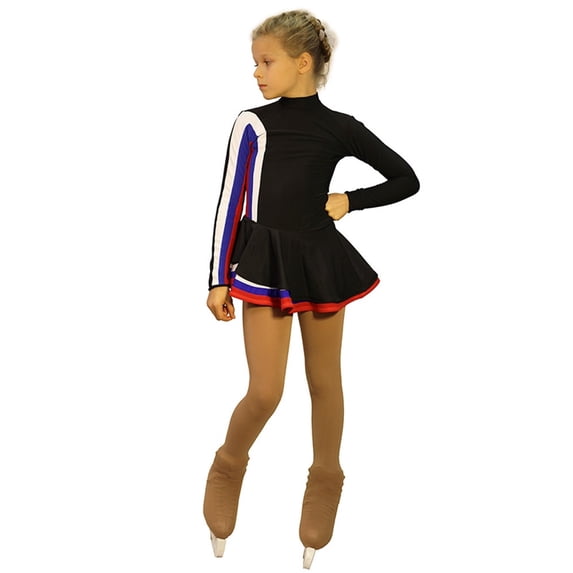 IceDress Figure Skating Dress - Thermal - Star (Triple Color)