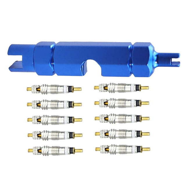 de herramientas de extracción de núcleo de válvula, Extractor de núcleo de válvula, multifunción, azul, Premium, herramienta de extracción de vást Cola Extracción del núcleo de la válvula