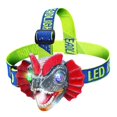 thumbnail image 4 of Lampe Frontale pour Enfants Tête de Dinosaure Lampe Frontale LED pour Lecture Randonnée Camping, 4 of 8