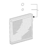 Genuine OE Toyota Evaporator Core - 88501-02630