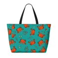thumbnail image 2 of Easygdp Colorful Crab Bolsa de Viaje de Playa de Gran Capacidad, Bolsa Tote Perfecta para la Playa, Escapadas de Fin de Semana y Viajes, 2 of 7