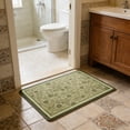 thumbnail image 5 of Tuvgenk Flower Area Rugs Absorbent Multicolor Rectangle Doormats Living Room Nylon,Spandex Fuzzy 23.62x15.75 In, 5 of 6