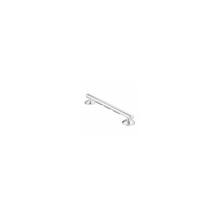 Moen 16-Inch Bathroom Safety Grab Bar with Grip Pads in Chrome