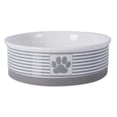 thumbnail image 2 of Tazón de Cerámica DII Bone Dry Gray con Base Antideslizante para Mascotas, 2 of 4