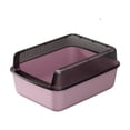 thumbnail image 2 of LiUMX Covered Cat Litter Box, Top Entry Design with High Sides & Odor-Absorbing Filter, 16.14" Large Plastic Enclosure for Multi-Cat Households, 2 of 5