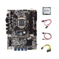 thumbnail image 1 of Inteprter 1 Juego de placa base B75, accesorios de modificación profesional, dispositivo de minería con CPU G530, Cable SATA, compatible con un máximo Juegos de teclado y mouse para computadora, 1 of 6