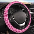 thumbnail image 3 of Lsque Poodle Dog Ultra Soft Car Steering Wheel Cover for Women, Standard 15 inch Size for Truck Van SUV Auto, 3 of 8