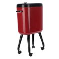 thumbnail image 4 of Cubo De Basura Alto Con Ruedas, 15 L Gran Capacidad Cubo De Basura Estrecho Con Tapa Hermética Papelera De Oficina Para Cocina Hogar Sala De Estar Oficina, 4 of 7