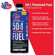 VP Racing Fuels 6235 SEF 50:1 Premixed 2-Cycle Small Engine Fuel, 1 Quart