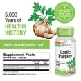 Solaray Garlic & Parsley 530mg Supplement | Cardio & Immune Support ...