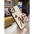 thumbnail image 4 of Letter Graphic Clear Phone Case, 4 of 4