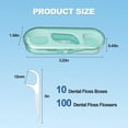 thumbnail image 2 of Dispensador de hilo dental, funda Ceonam, paquete de 10, 2 of 7