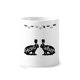 thumbnail image 1 of Conejo negro animal silueta natural Taza de cepillo de dientes, 1 of 3