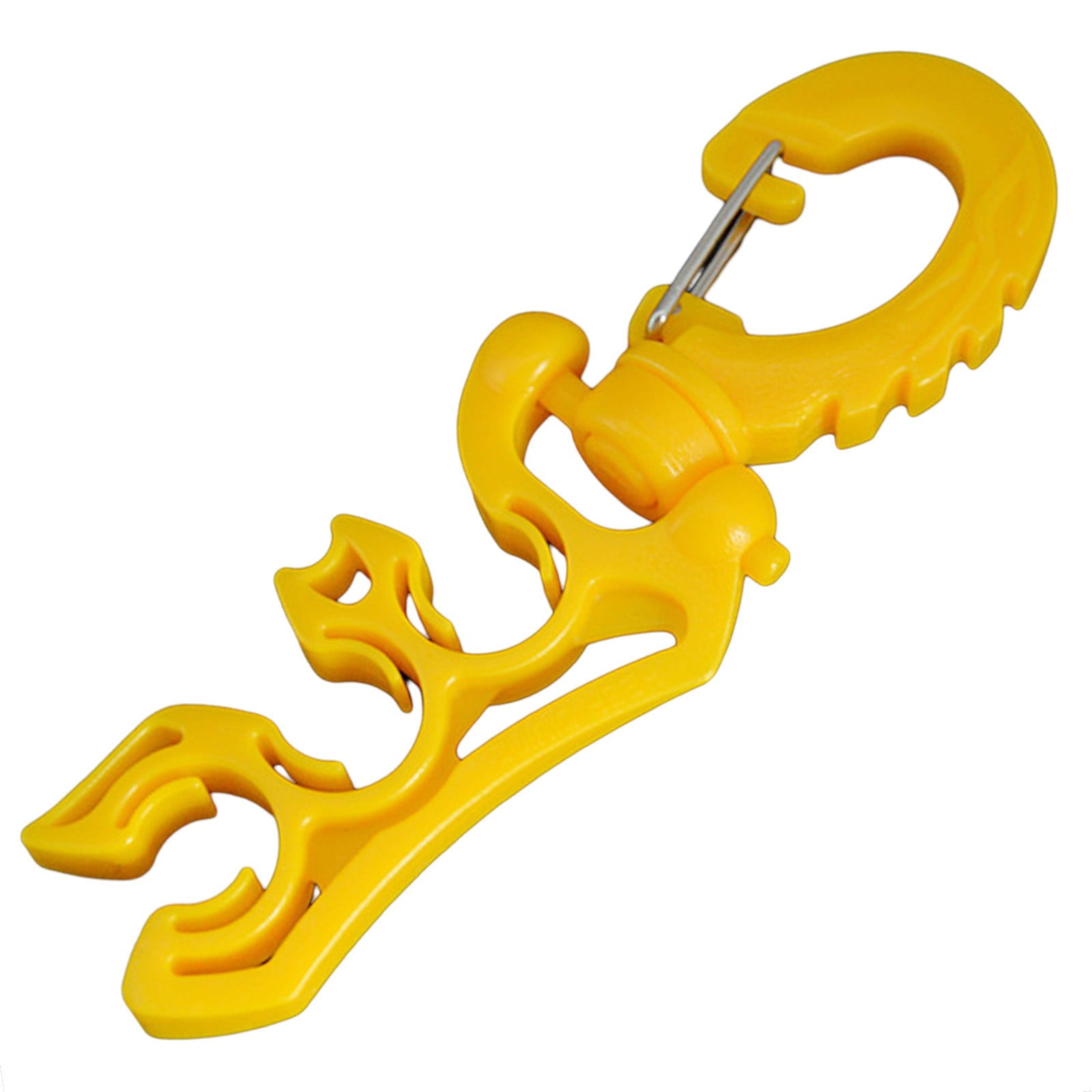 Scuba Diving Clip Secures Your Diving Gear Dual BCD Hose Holder